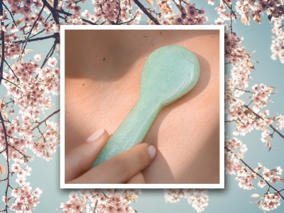OFFRE DU MOMENT : GUA SHA EN PIERRE AVENTURINE OFFERT